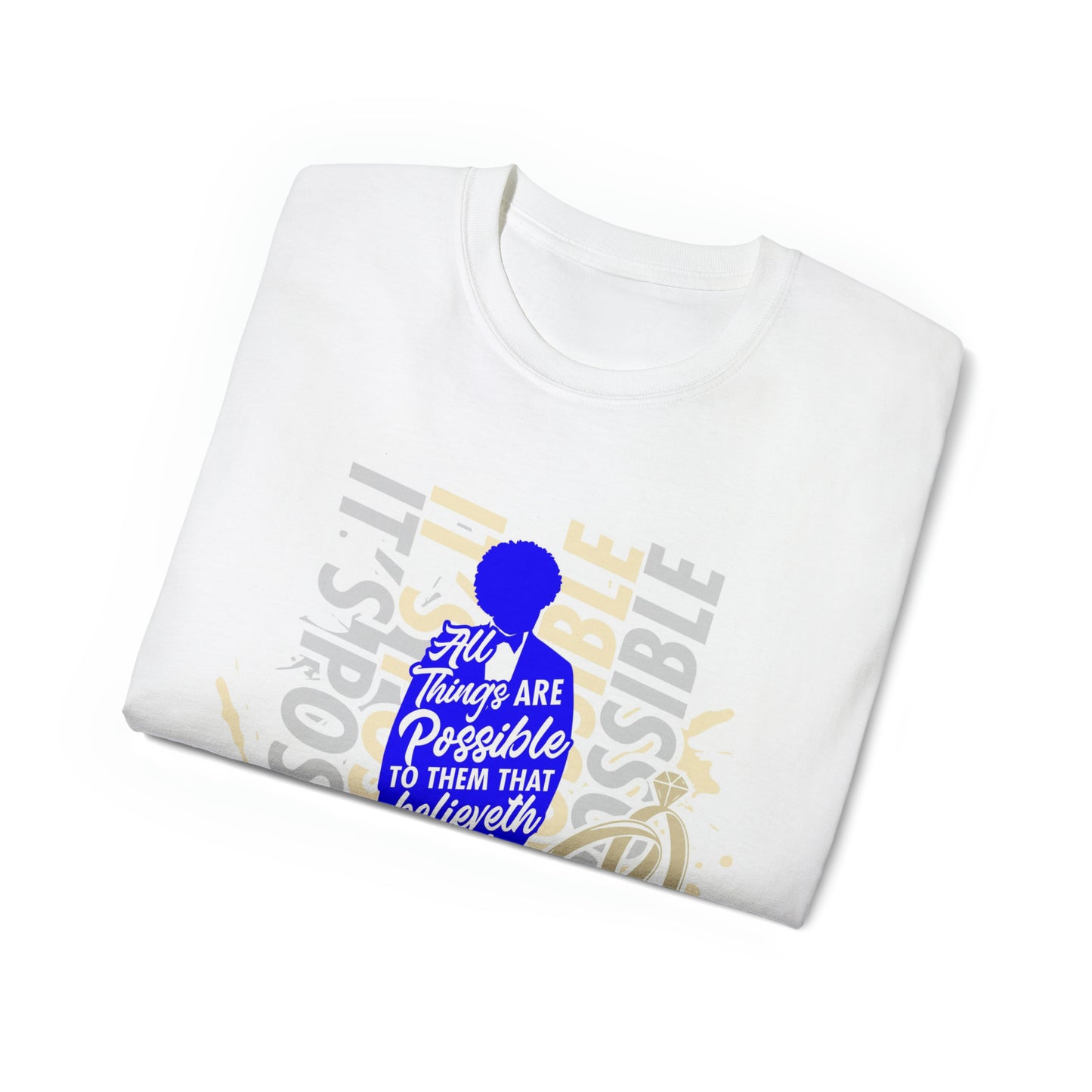 "It's Possible" Single T-Shirt (Blue)