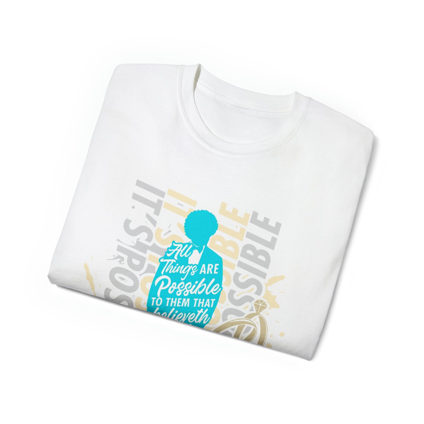 "It's Possible" Single T-Shirt (Teal)
