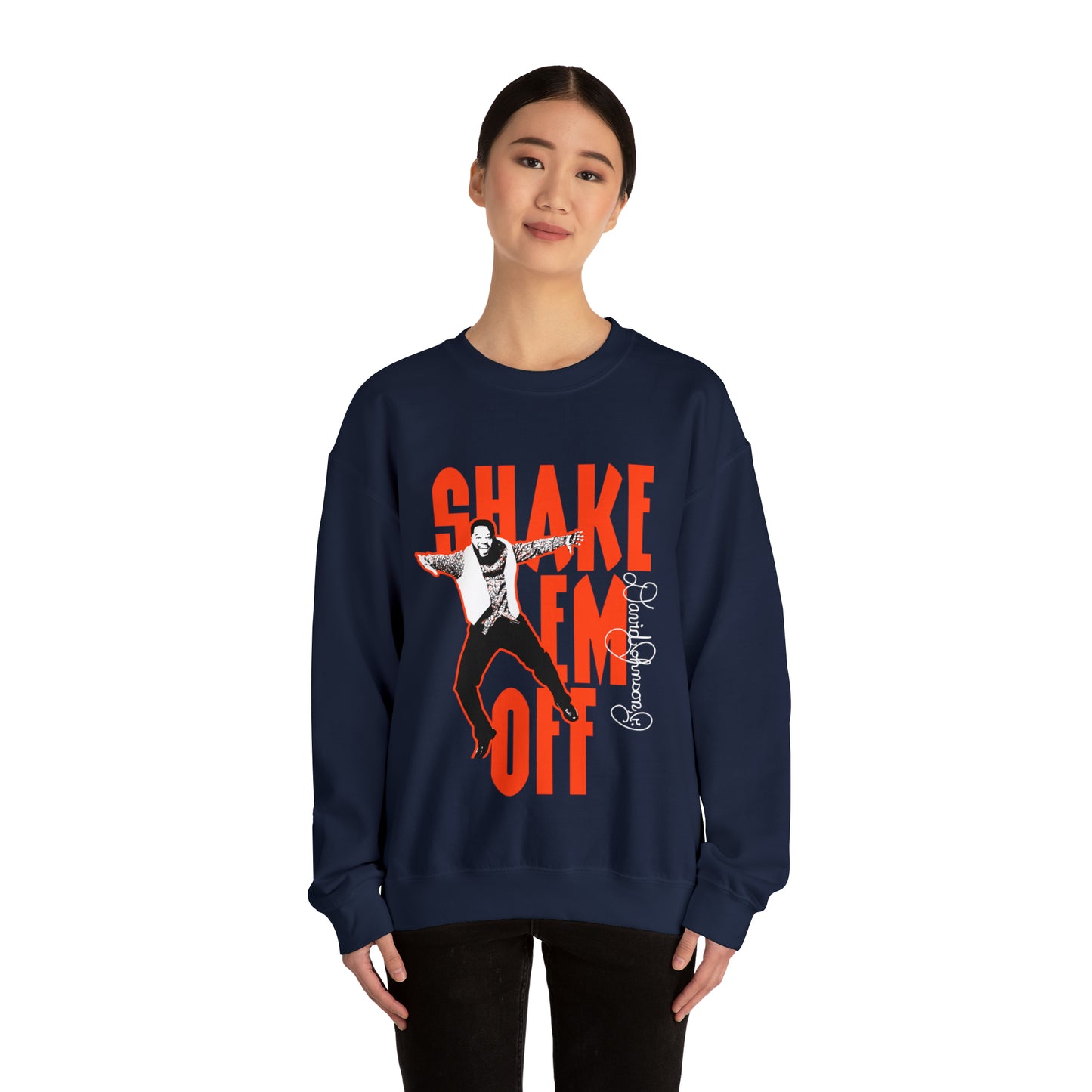 "Shake Em Off" Graphic Unisex Heavy Blend™ Crewneck Sweatshirt