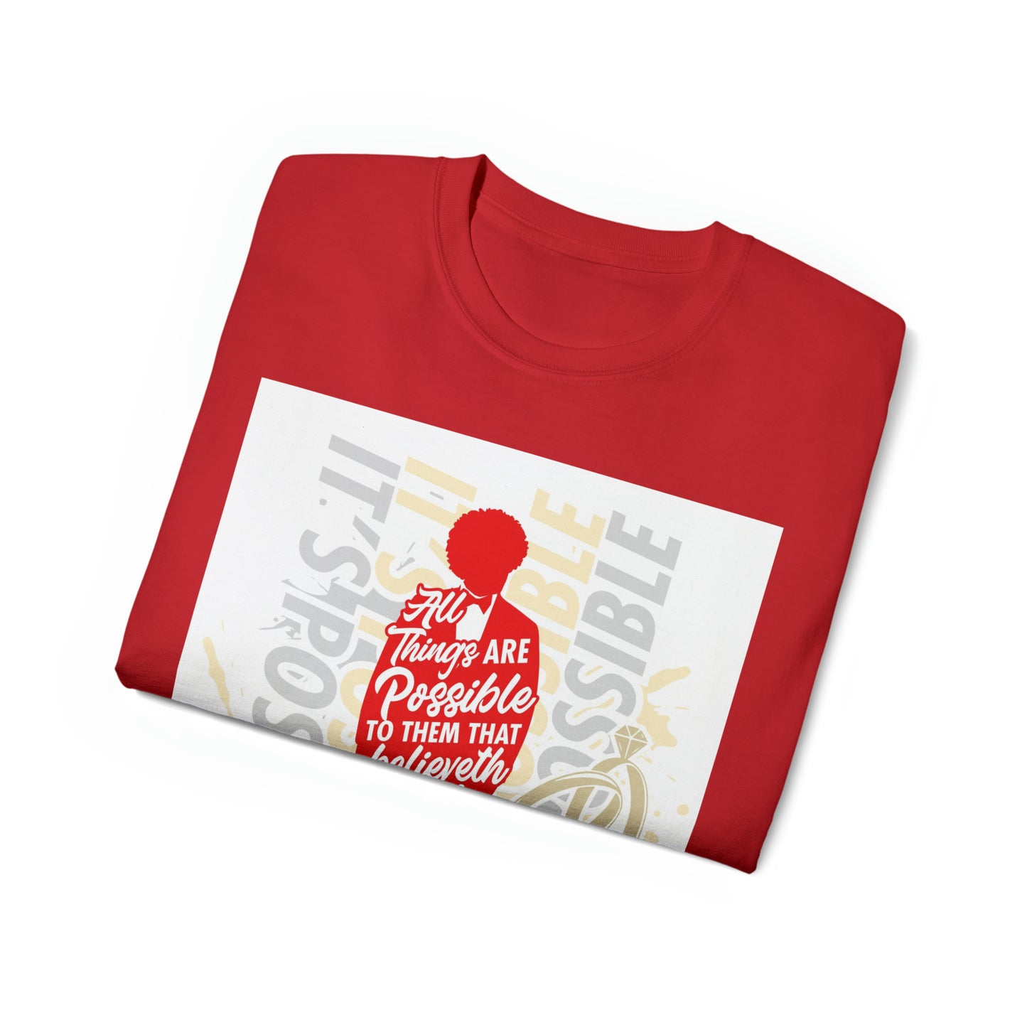 "It's Possible" Single T-Shirt (Red)