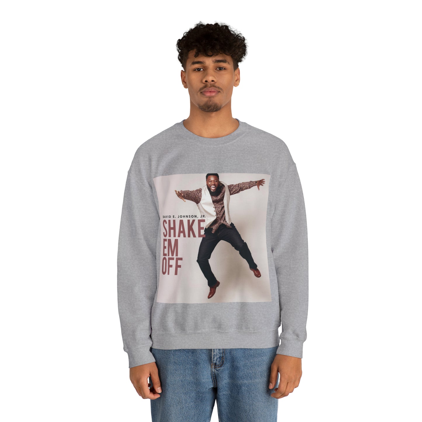 "Shake Em Off" Cover Unisex Heavy Blend™ Crewneck Sweatshirt