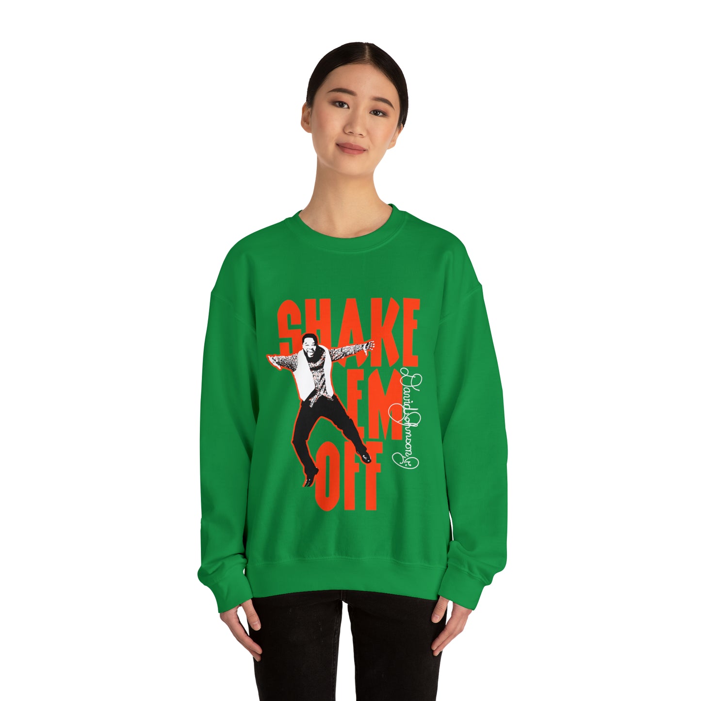 "Shake Em Off" Graphic Unisex Heavy Blend™ Crewneck Sweatshirt