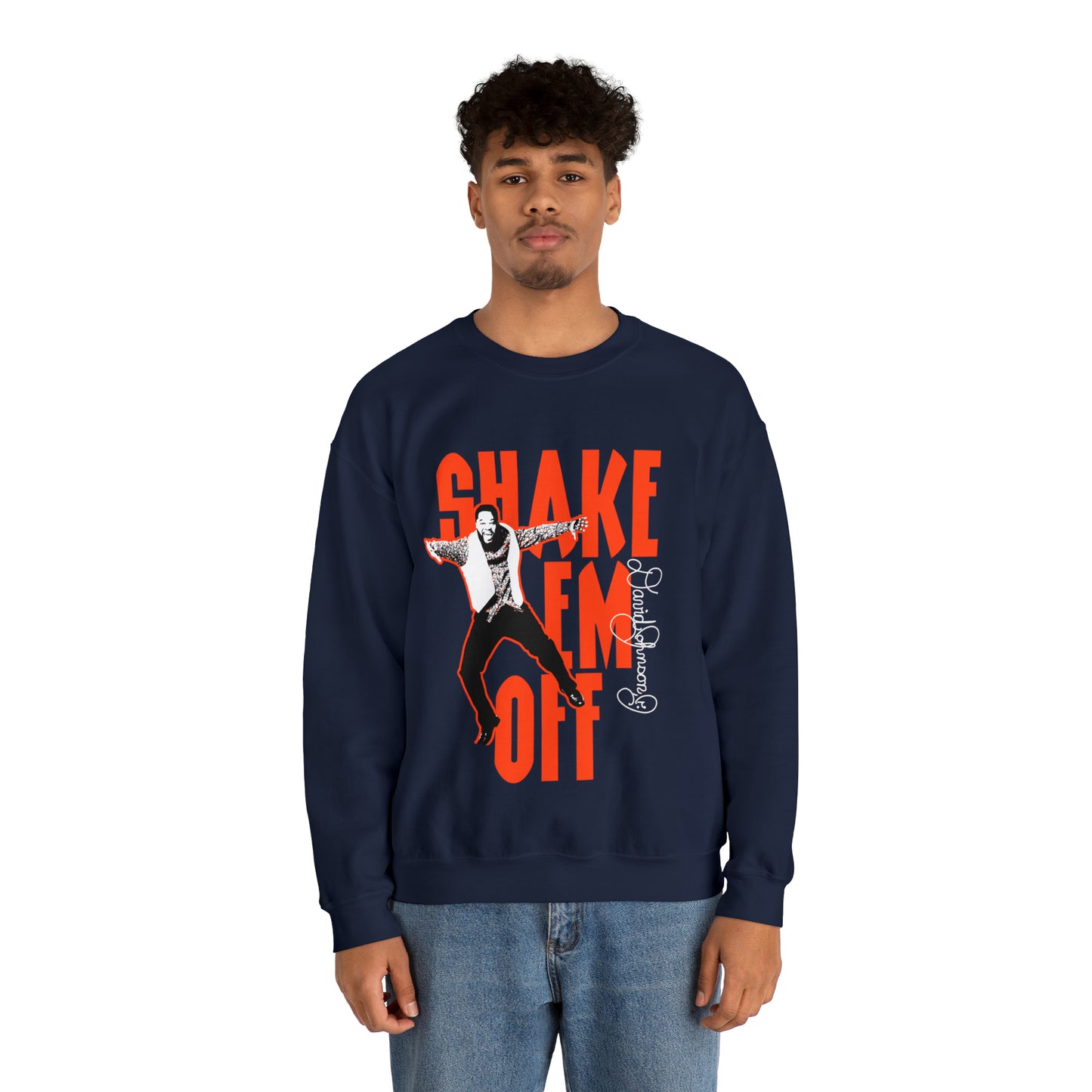"Shake Em Off" Graphic Unisex Heavy Blend™ Crewneck Sweatshirt
