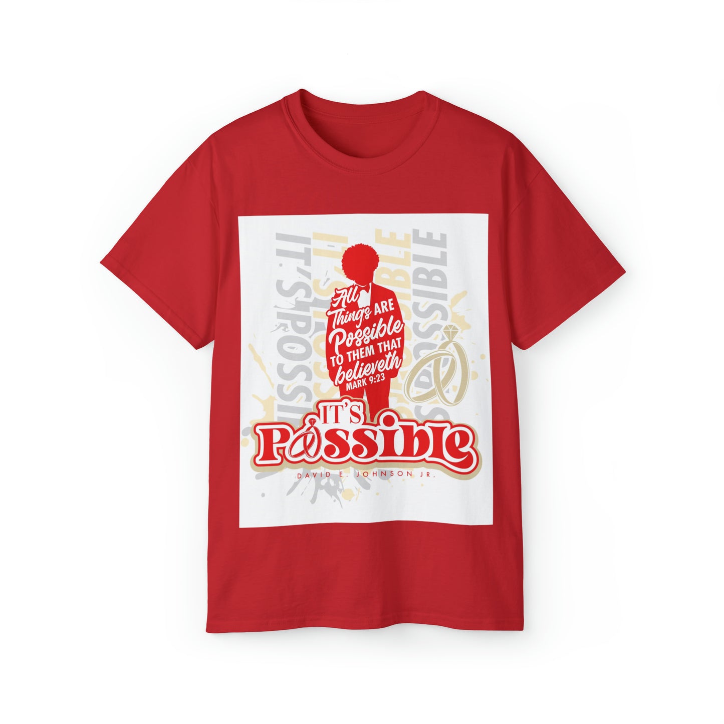 "It's Possible" Single T-Shirt (Red)