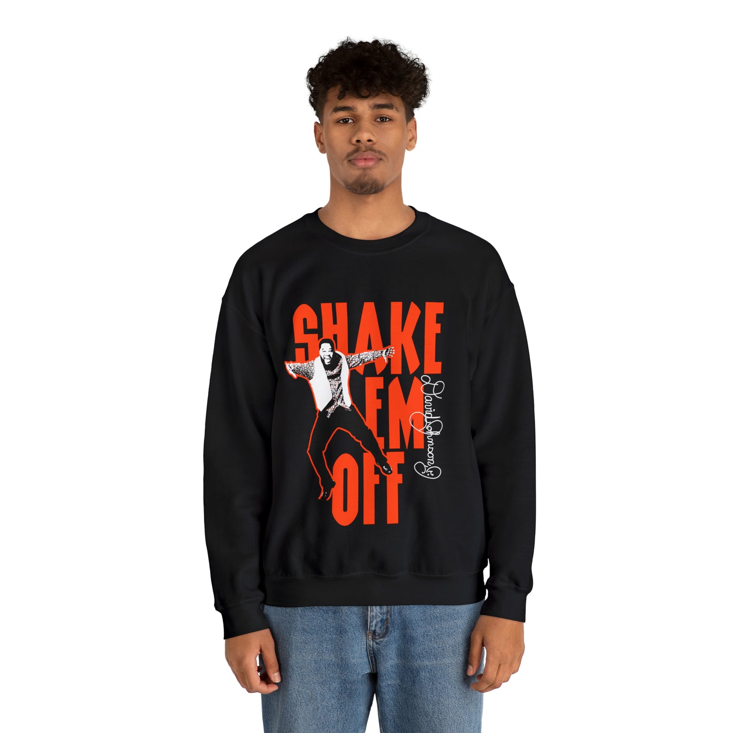 "Shake Em Off" Graphic Unisex Heavy Blend™ Crewneck Sweatshirt
