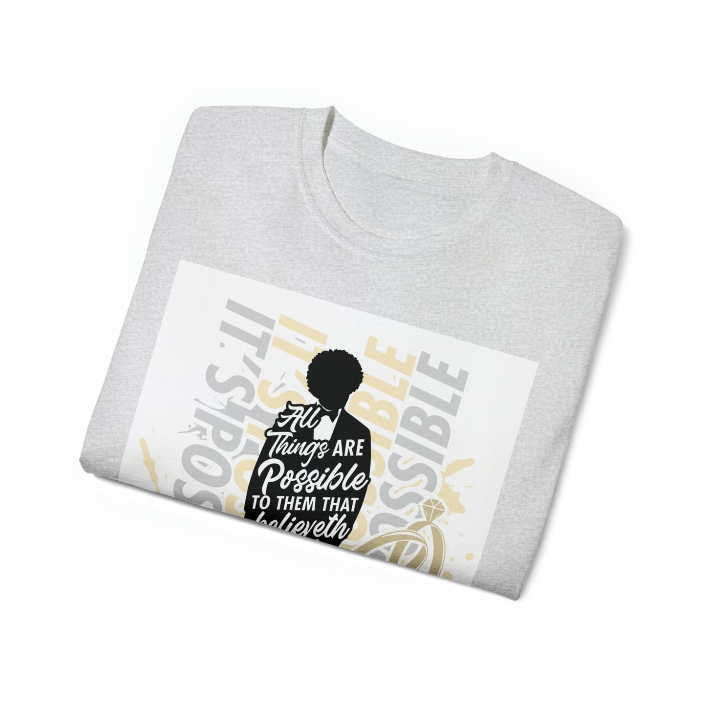 "It's Possible" Single T-Shirt (Black)