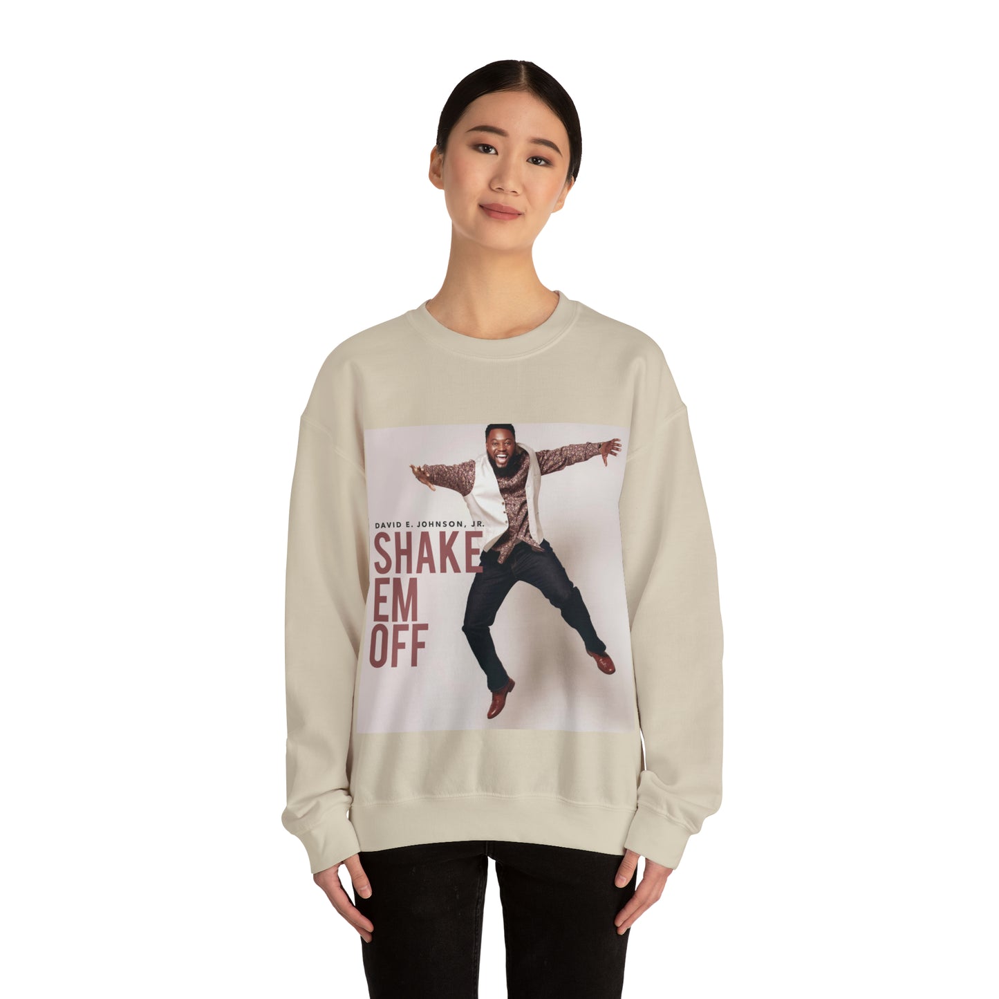 "Shake Em Off" Cover Unisex Heavy Blend™ Crewneck Sweatshirt