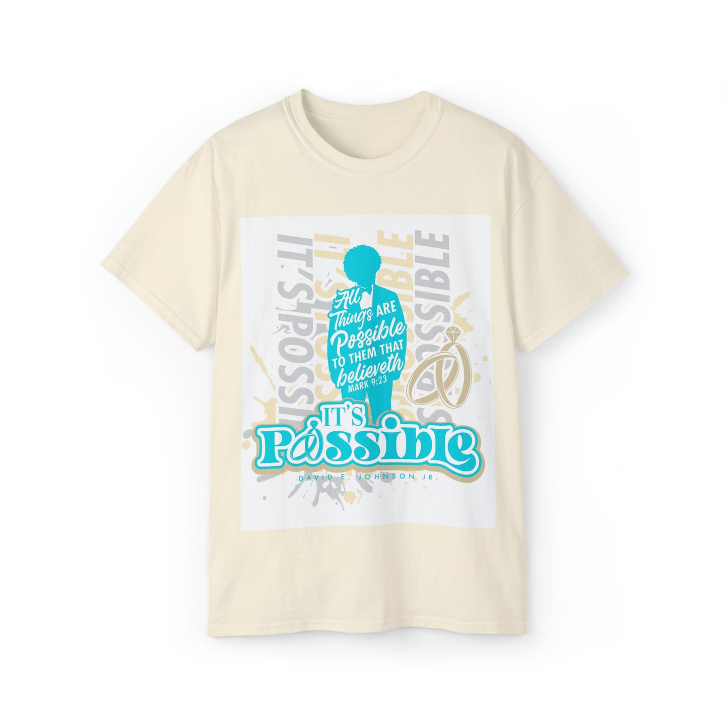 "It's Possible" Single T-Shirt (Teal)