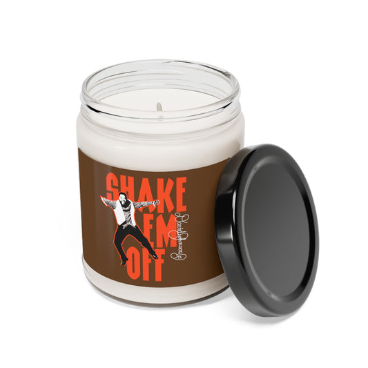 "Shake Em Off," Scented Soy Candle, Brown