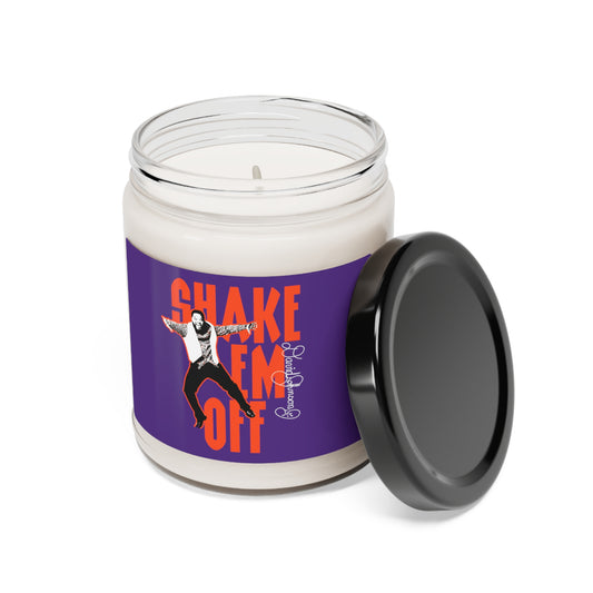 "Shake Em Off," Scented Soy Candle, Purple