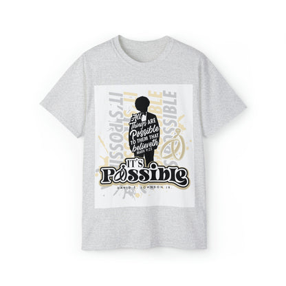 "It's Possible" Single T-Shirt (Black)