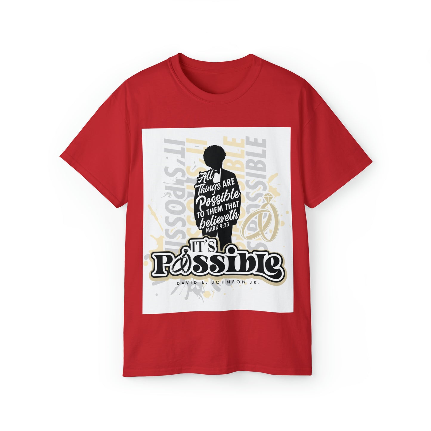 "It's Possible" Single T-Shirt (Black)