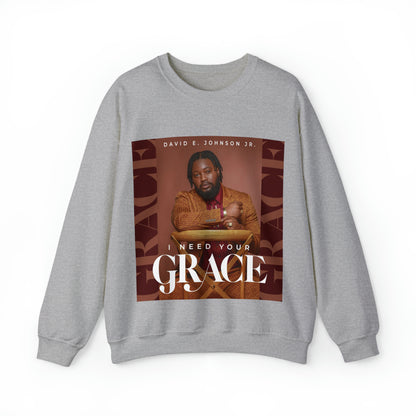 "I Need Your Grace" Cover Unisex Heavy Blend™ Crewneck Sweatshirt