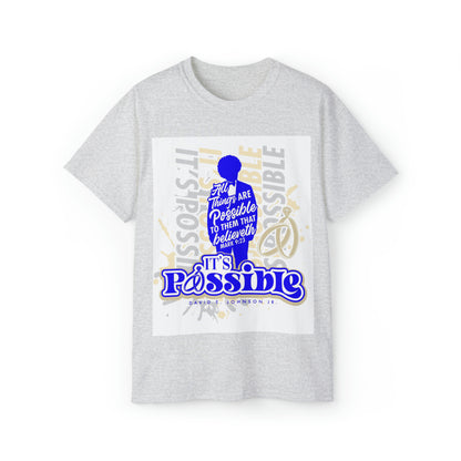 "It's Possible" Single T-Shirt (Blue)