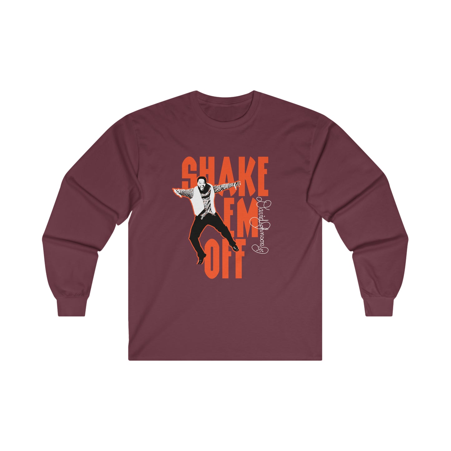 "Shake Em Off" Graphic Long Sleeve T-Shirt
