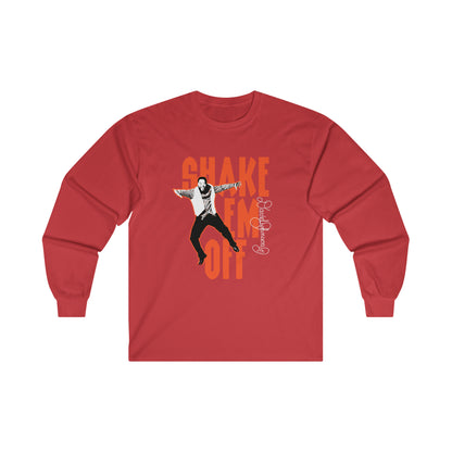 "Shake Em Off" Graphic Long Sleeve T-Shirt