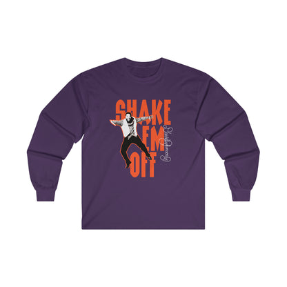 "Shake Em Off" Graphic Long Sleeve T-Shirt