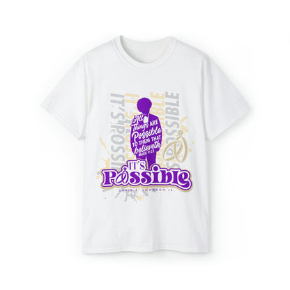 "It's Possible" Single T-Shirt (Purple)