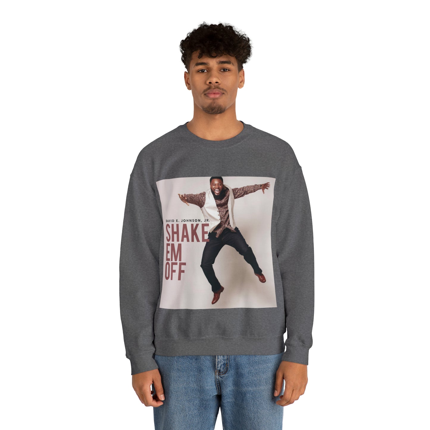 "Shake Em Off" Cover Unisex Heavy Blend™ Crewneck Sweatshirt