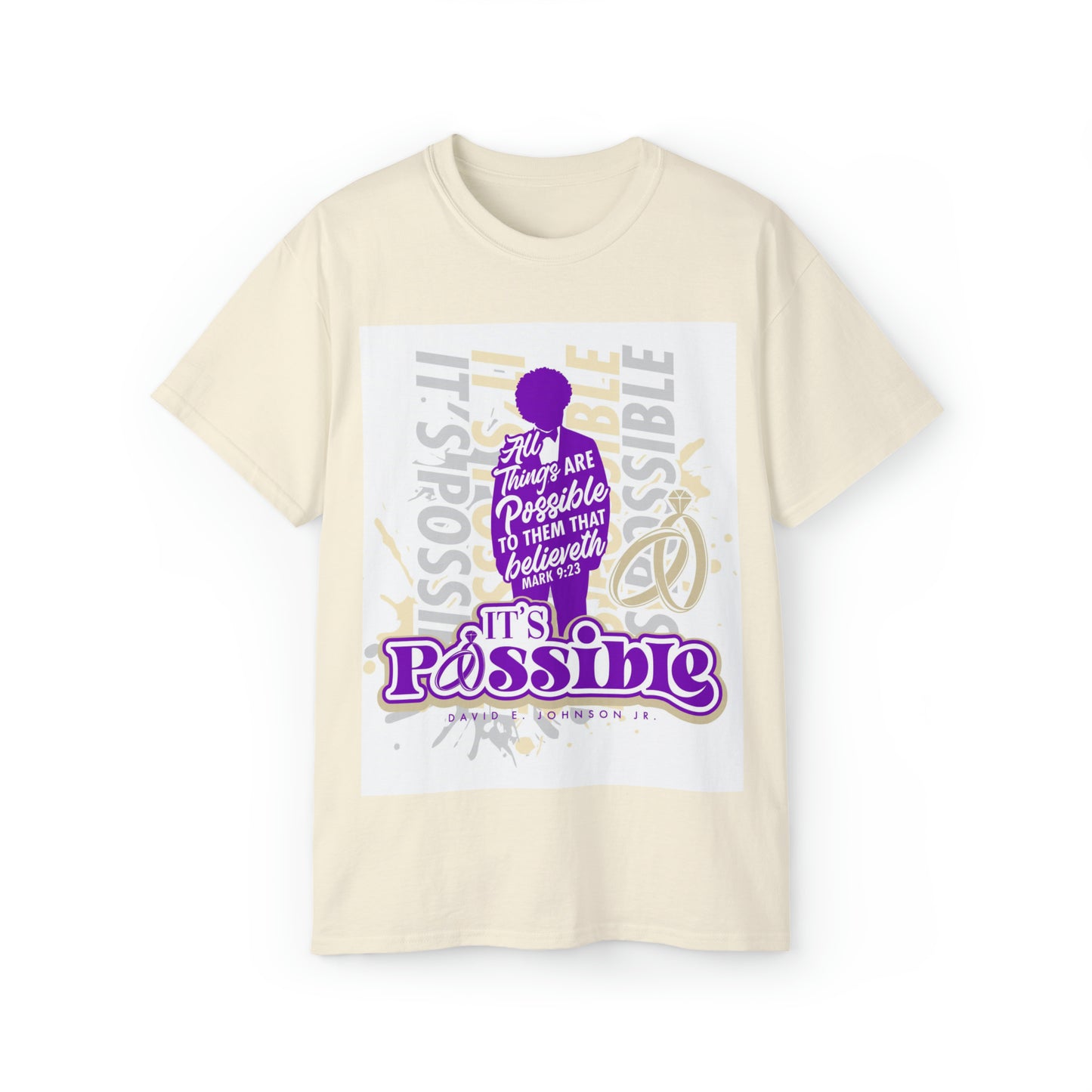 "It's Possible" Single T-Shirt (Purple)