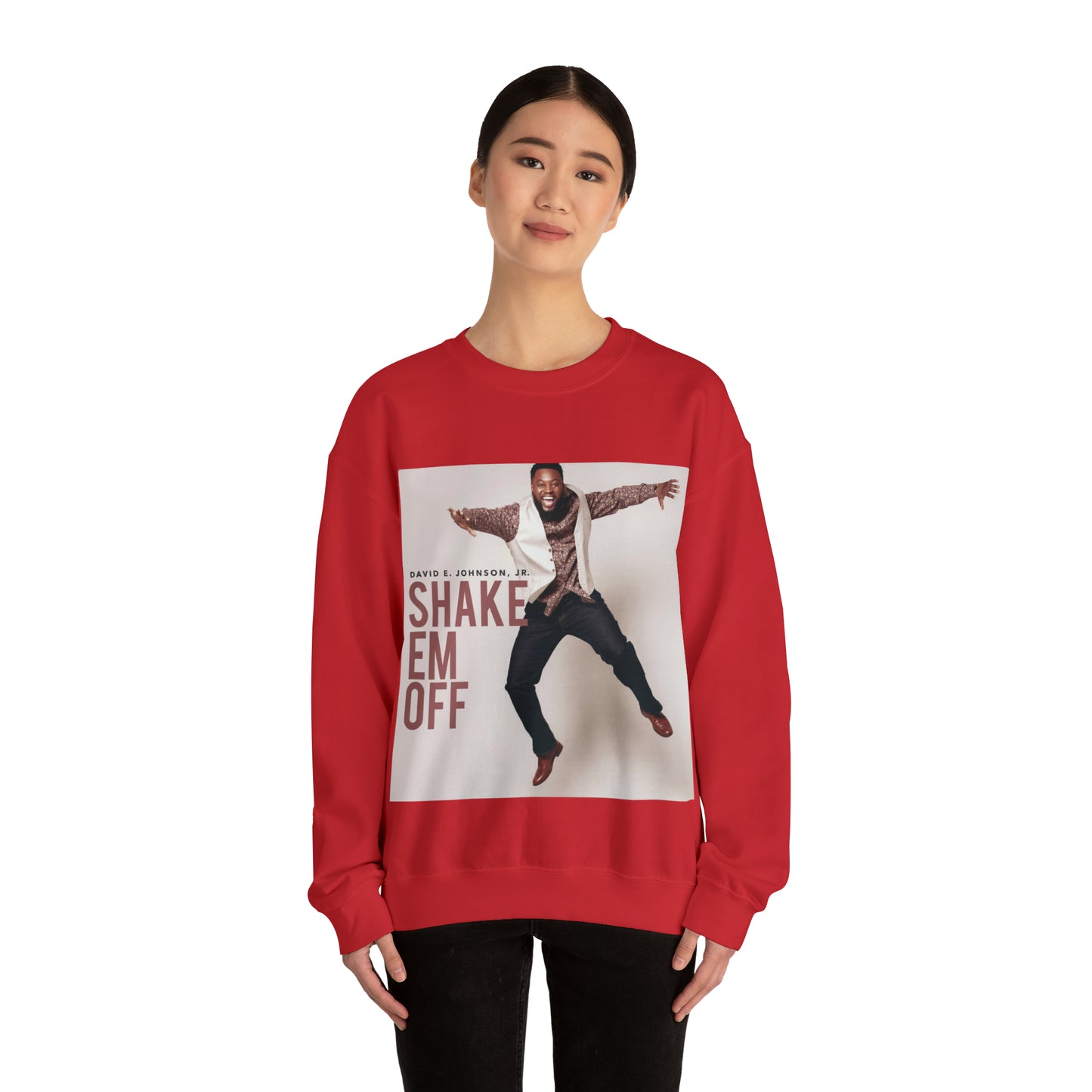 "Shake Em Off" Cover Unisex Heavy Blend™ Crewneck Sweatshirt