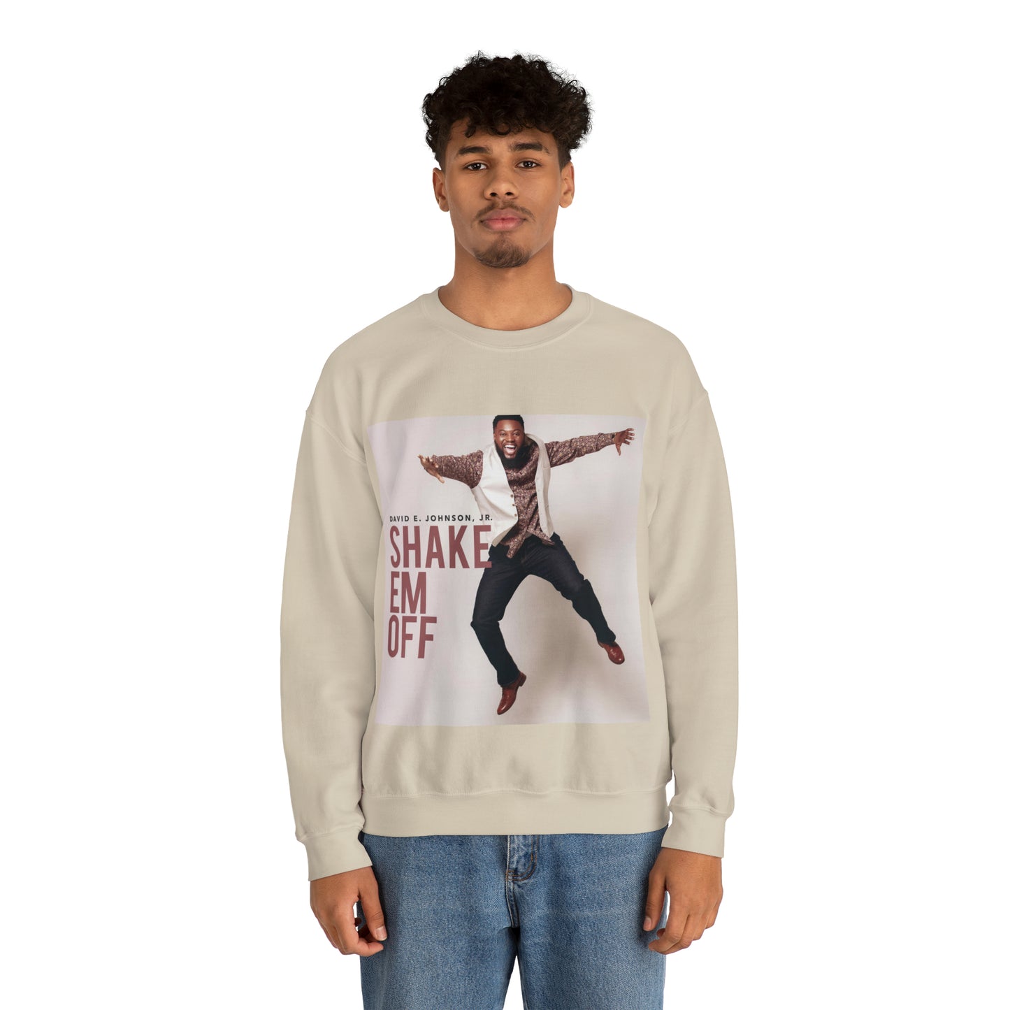 "Shake Em Off" Cover Unisex Heavy Blend™ Crewneck Sweatshirt