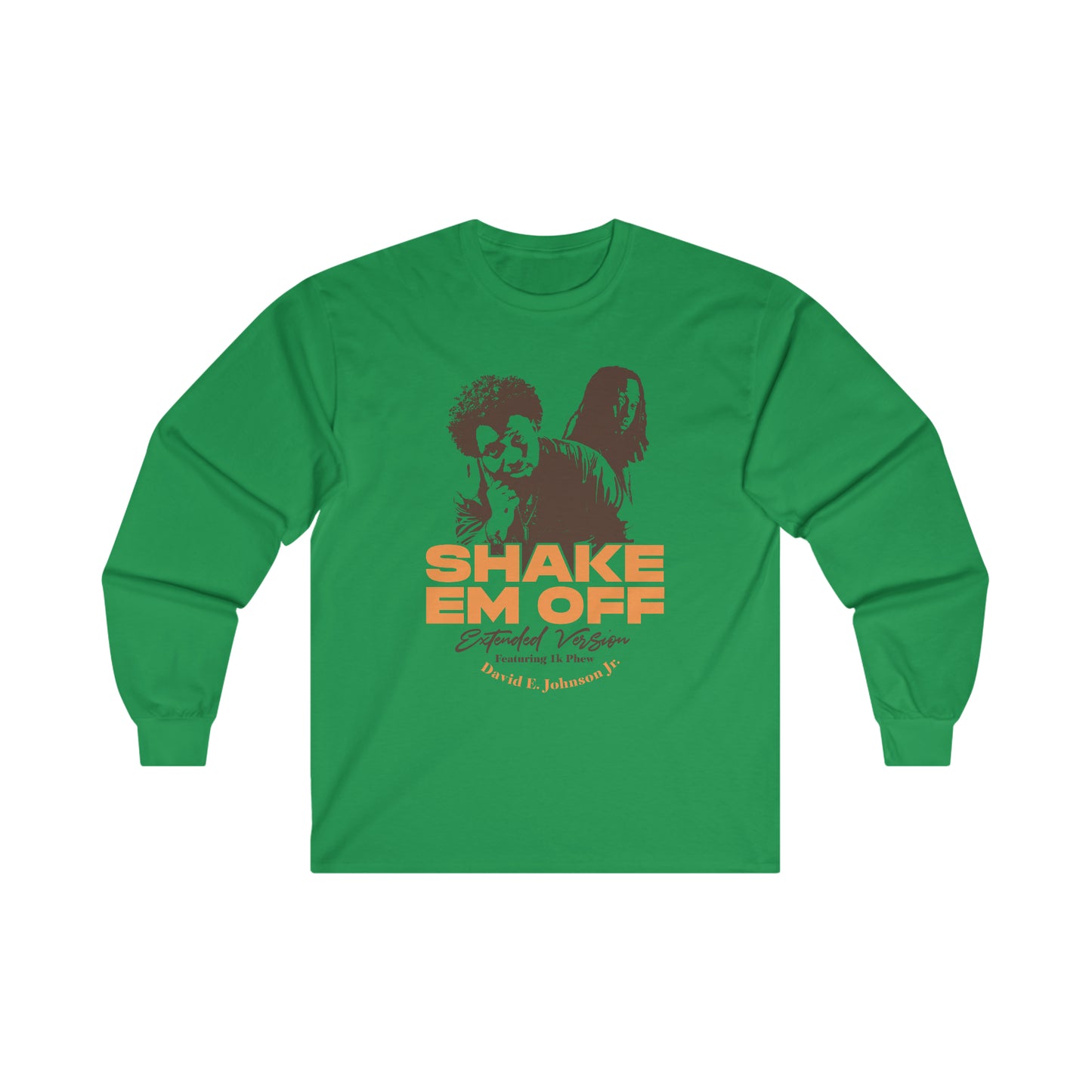 "Shake Em Off [Extended]" Graphic I Long Sleeve T-Shirt